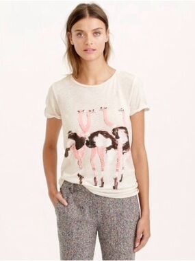 Donald Robertson for J Crew Ostrich Tee
